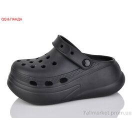 Крокси жіночі літні Літо 8301-3 (8 пар р.35-40) "QQ&Панда" недорого оптом від прямого постачальника