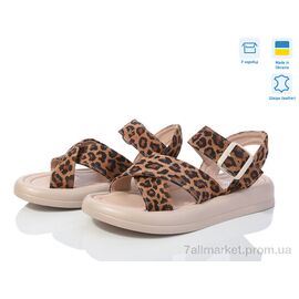 Босоніжки жіночі літні Літо 1457 лео кор. (6 пар р.36-41) "V.Arimany" недорого оптом від прямого постачальника