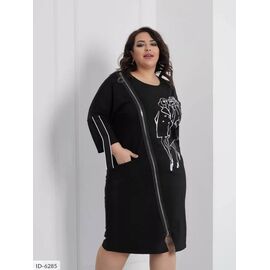 Фотография Женское платье БАТАЛ р.46-48;50-52;54-56;58-60;62-64 "VLADA" купить недорого от прямого поставщика