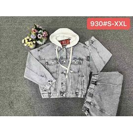 Куртка жіноча демісезонна 930 l.grey р.S-2XL "Vanver" недорого оптом від прямого постачальника