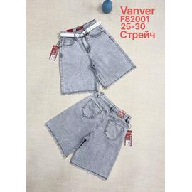 Фотография Шорты женские F82001 l.grey р.25-30 "Vanver" недорого оптом от прямого поставщика
