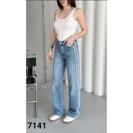 Фотография Джинсы женские 7141 blue р.34-42 "Jeans Style" недорого оптом от прямого поставщика