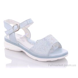 Фотография Босоножки детские летние Лето XF0-J130-3B (8 пар р.31-36) "Xifa kids" недорого оптом от прямого поставщика