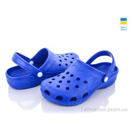 Крокси жіночі літні Літо Крокс Ж синий (6 пар р.36-41) "Golden Lion" недорого оптом від прямого постачальника