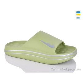 Шльопанці жіночі полегшені Літо Роксол Ж513-016 зелений (8 пар р.37-40) "Progress" недорого оптом від прямого постачальника