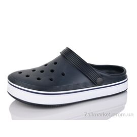 Крокси жіночі літні Літо ML4001 т.синій (6 пар р.36-41) "M&L  Alex13" недорого оптом від прямого постачальника