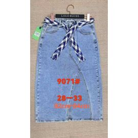 Спідниця жіноча 9071 blue р.28-33 "Lolo Blues" недорого оптом від прямого постачальника