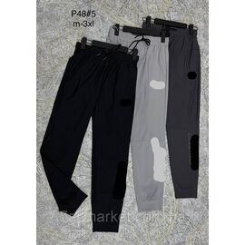 Спортивні штани чоловічі, розміри M-3XL (3 кв) "PROSTOMEN" недорого від прямого постачальника