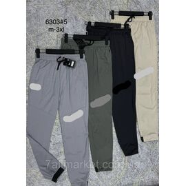 Спортивні штани чоловічі, розміри M-3XL (4кв) "PROSTOMEN" недорого від прямого постачальника