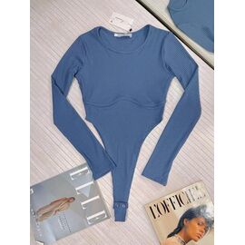 Фотография Боди 1456-1 blue р.42-48 "BONJOUR" недорого оптом от прямого поставщика