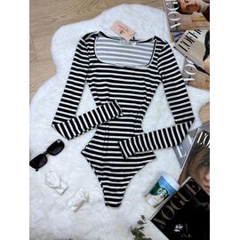 Боді 1587-1 black р.42-48 "BONJOUR" недорого оптом від прямого постачальника