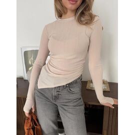 Светр жіночий 5142 beige р.42-48 "BONJOUR" недорого оптом від прямого постачальника