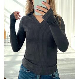 Светр жіночий 5143 grey р.42-48 "BONJOUR" недорого оптом від прямого постачальника