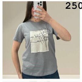футболка жіноча 25050 grey р.44-48 "G.L.S.A" недорого оптом від прямого постачальника