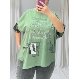 футболка жіноча 25316 mint р.52-56 "G.L.S.A" недорого оптом від прямого постачальника