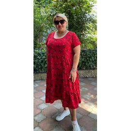 Сукня літня жіноча 1940 red р.50-56 "ZLATA" недорого оптом від прямого постачальника