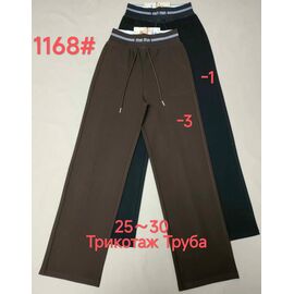 Фотография Штаны женские 1168-3 brown р.25-30 "Immei" недорого оптом от прямого поставщика