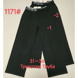 Фотография Штаны женские 1171-2 black р.31-36 "Immei" недорого оптом от прямого поставщика