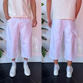 Бриджі чоловічі 2257 white р.29-36 "i8denim" недорого оптом від прямого постачальника