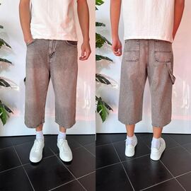 Фотография Бриджи мужские 2258 grey р.29-36 "i8denim" недорого оптом от прямого поставщика