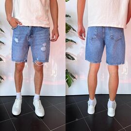 Фотография Шорты мужские 2261 l.blue р.29-36 "i8denim" недорого оптом от прямого поставщика