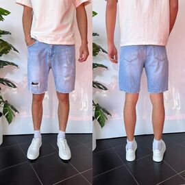 Фотография Шорты мужские 2265 l.blue р.29-36 "i8denim" недорого оптом от прямого поставщика
