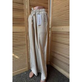 Фотография Штаны женские летние 4936 beige р.XL-3XL "VICTORY" недорого оптом от прямого поставщика