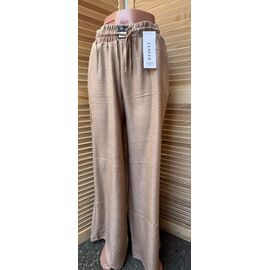 Фотография Штаны женские летние 4945-1 beige р.XL-3XL "VICTORY" недорого оптом от прямого поставщика