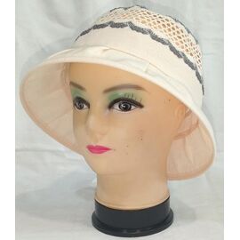 Фотография Панама женская MB143 beige р.56-62 "Mabi" недорого оптом от прямого поставщика