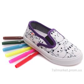 Сліпони дитячі без шнурків Весна/осінь Weestep R107850348-WS (8 пар р.27-34) "Prime-Opt" недорого оптом від прямого постачальника