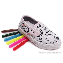 Сліпони дитячі без шнурків Весна/осінь Weestep R107850344-WS (8 пар р.27-34) "Prime-Opt" недорого оптом від прямого постачальника