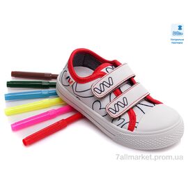 Фотография Кеды детские легкие Весна/осень Weestep R107850365-WS (8 пар р.25-30) "Prime-Opt" недорого оптом от прямого поставщика