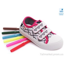 Фотография Кеды детские легкие Весна/осень Weestep R107850391-WS (8 пар р.25-30) "Prime-Opt" недорого оптом от прямого поставщика