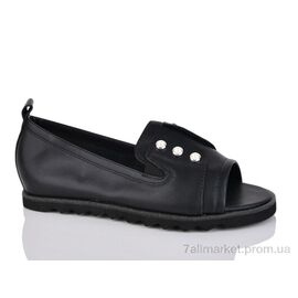 Фотография Босоножки женские летние Лето A996-1 black (8 пар р.36-41) "U-Chin" недорого оптом от прямого поставщика