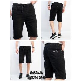 Шорти чоловічі WZ121-4 black р.29-38 "God Baron" недорого оптом від прямого постачальника