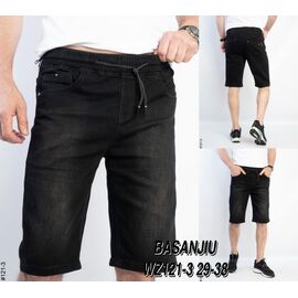 Шорти чоловічі WZ121-3 black р.29-38 "God Baron" недорого оптом від прямого постачальника