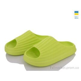 Шльопанці жіночі полегшені Літо 153 салатний (8 пар р.36-40) "Golden Lion" недорого оптом від прямого постачальника