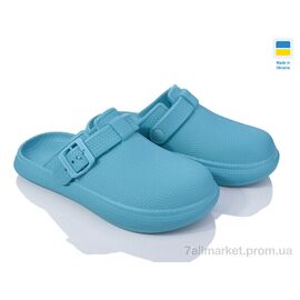 Шльопанці жіночі полегшені Літо 421 аква (8 пар р.37-41) "Golden Lion" недорого оптом від прямого постачальника