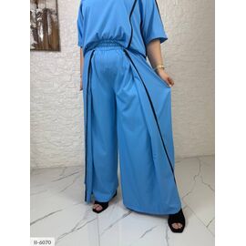 Фотография Костюм двойка женский большие размеры р.46-48;50-52;54-56;58-60 (5цв) "VLADA" купить недорого от прямого поставщика