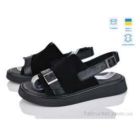 Фотография Босоножки женские летние Лето 142-21 ч.з. (8 пар р.36-40) "Stella" недорого оптом от прямого поставщика