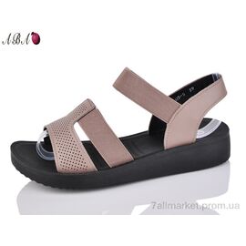 Босоніжки жіночі літні Літо 605-5 (8 пар р.37-42) "Aba" недорого оптом від прямого постачальника