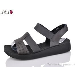 Босоніжки жіночі літні Літо 605-7 (8 пар р.37-42) "Aba" недорого оптом від прямого постачальника