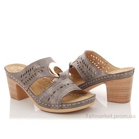 Шльопанці жіночі полегшені Літо 111-L14306-7 (8 пар р.36-41) "Xifa" недорого оптом від прямого постачальника