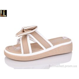 Фотография Шлепки женские облегченные Лето 046-7 (8 пар р.36-41) "Lilin" недорого оптом от прямого поставщика