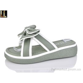 Фотография Шлепки женские облегченные Лето 046-8 (8 пар р.36-41) "Lilin" недорого оптом от прямого поставщика