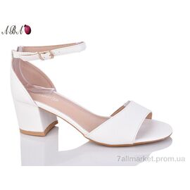 Фотография Босоножки женские летние Лето QQ69-2 (8 пар р.36-41) "Aba" недорого оптом от прямого поставщика