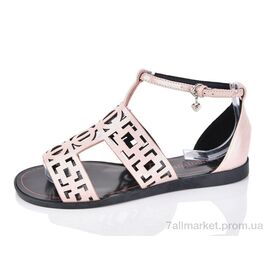 Фотография Босоножки женские летние Лето 2-602C (8 пар р.36-41) "SANLIN" недорого оптом от прямого поставщика