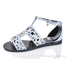 Фотография Босоножки женские летние Лето 3-602C (8 пар р.36-41) "SANLIN" недорого оптом от прямого поставщика