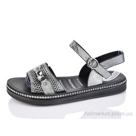 Фотография Босоножки женские летние Лето 2-307C (8 пар р.36-41) "SANLIN" недорого оптом от прямого поставщика