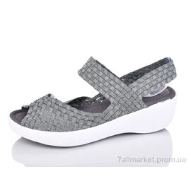 Фотография Босоножки женские летние Лето 3-212C (8 пар р.36-41) "SANLIN" недорого оптом от прямого поставщика